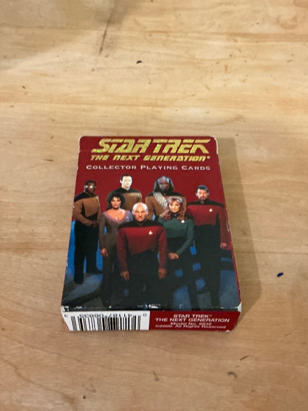 Star Trek The Next Generation Collector Playing Cards 2000